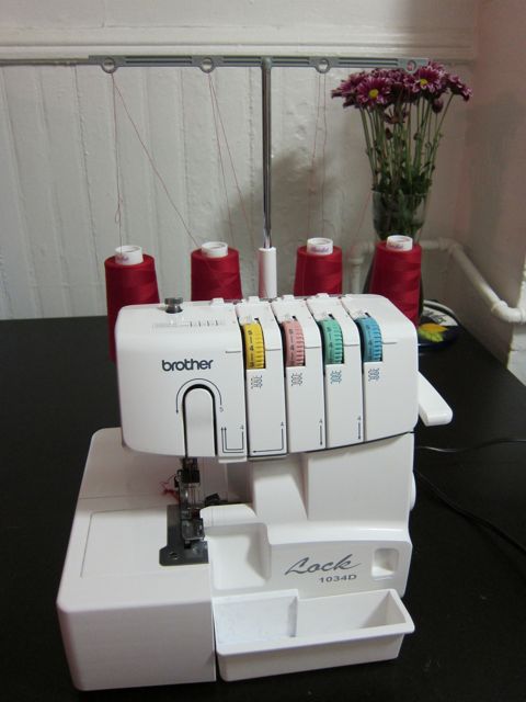 Sew a cover for the Brother 1034d serger