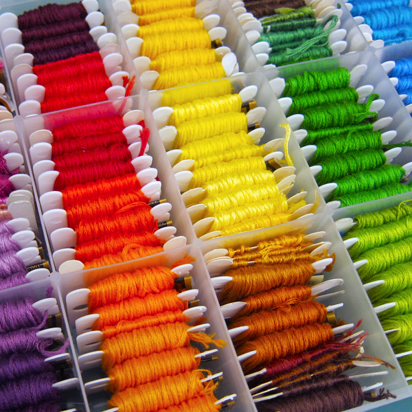 The Best Way to Organize Embroidery Floss [Without Bobbins
