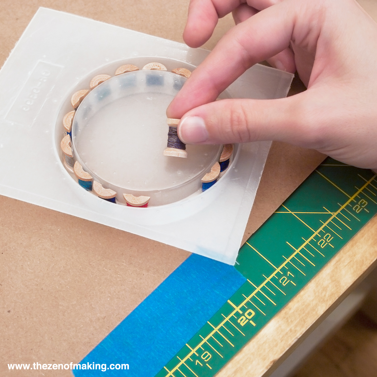 how to make resin bracelet with pictures