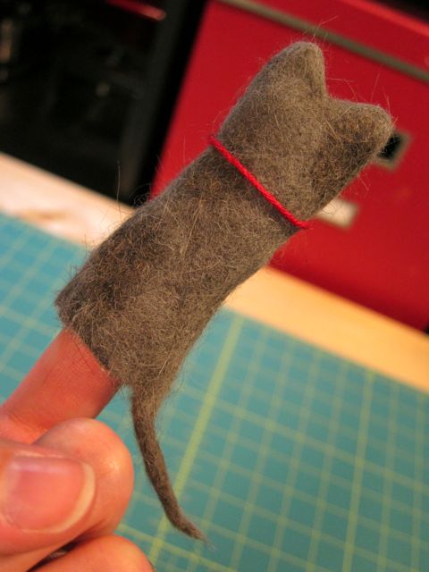 Ravelry: Cat Hair Finger Puppet pattern by Kaori Tsutaya, Amy
